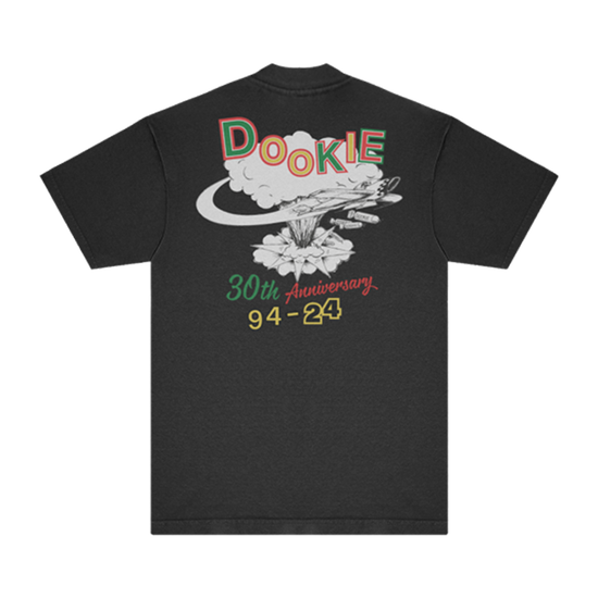 Dookie 30th Explosion Logo TShirt Green Day Official Store
